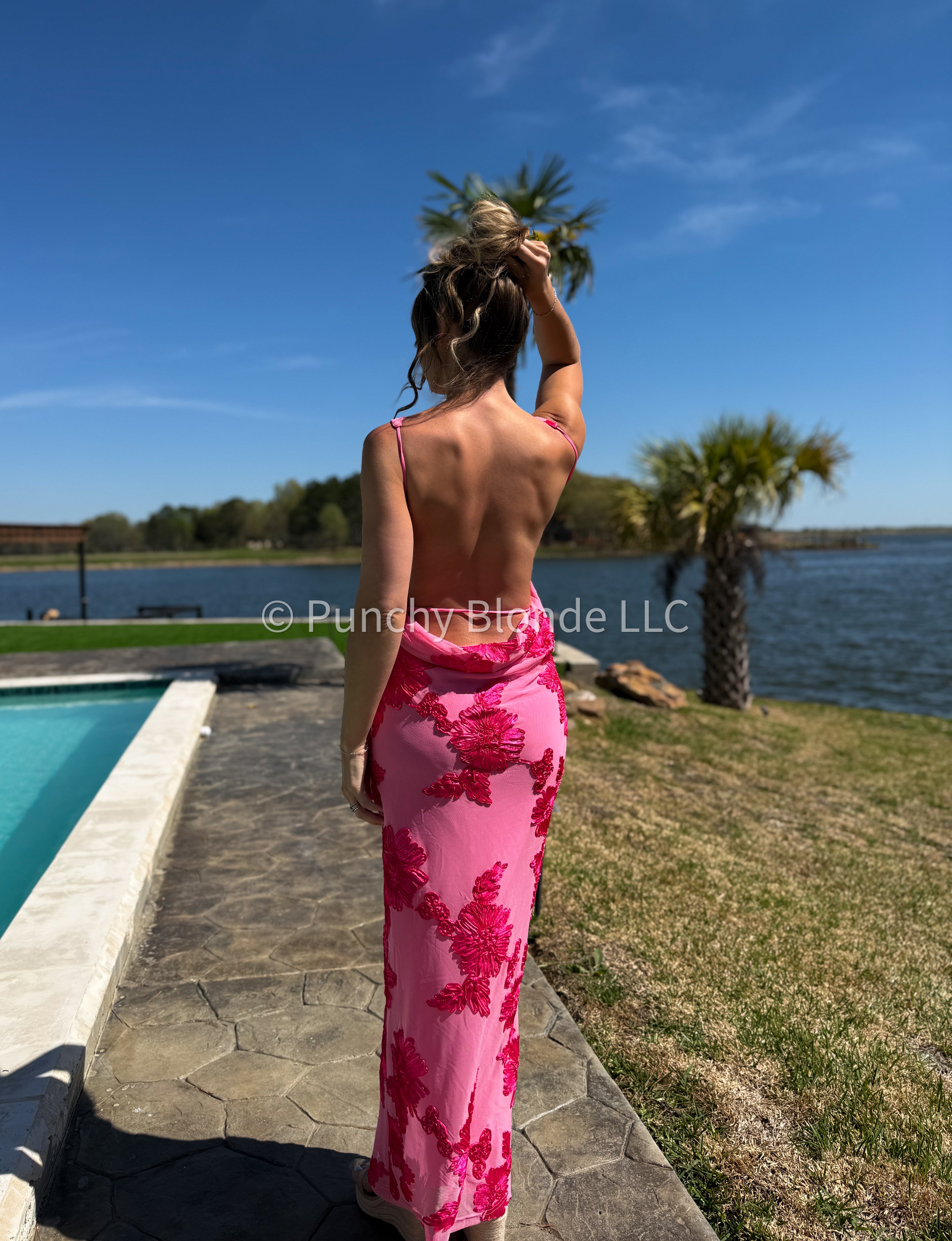 Pink Paradise Maxi Dress