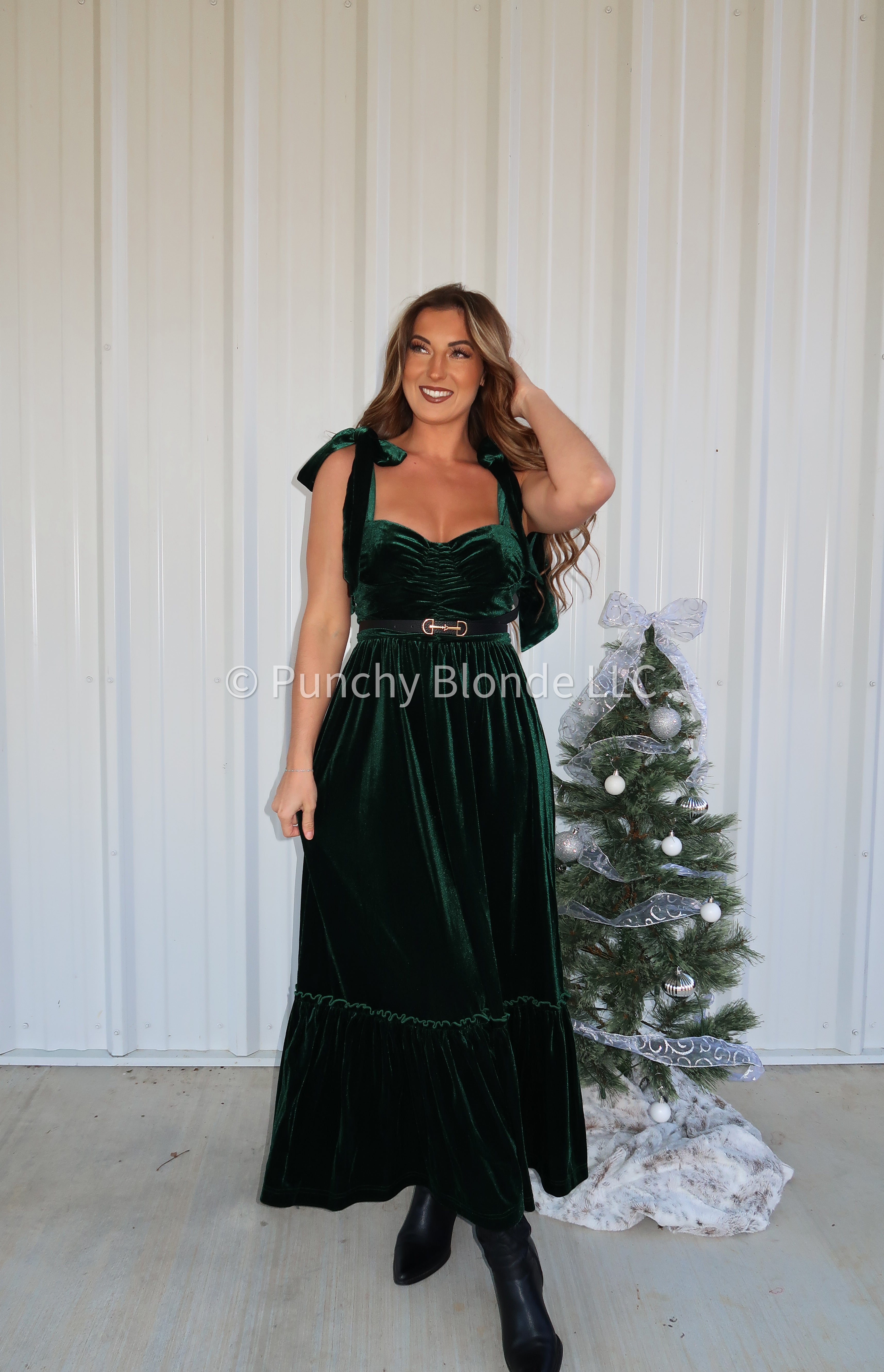 Forest Chic Midi Dress