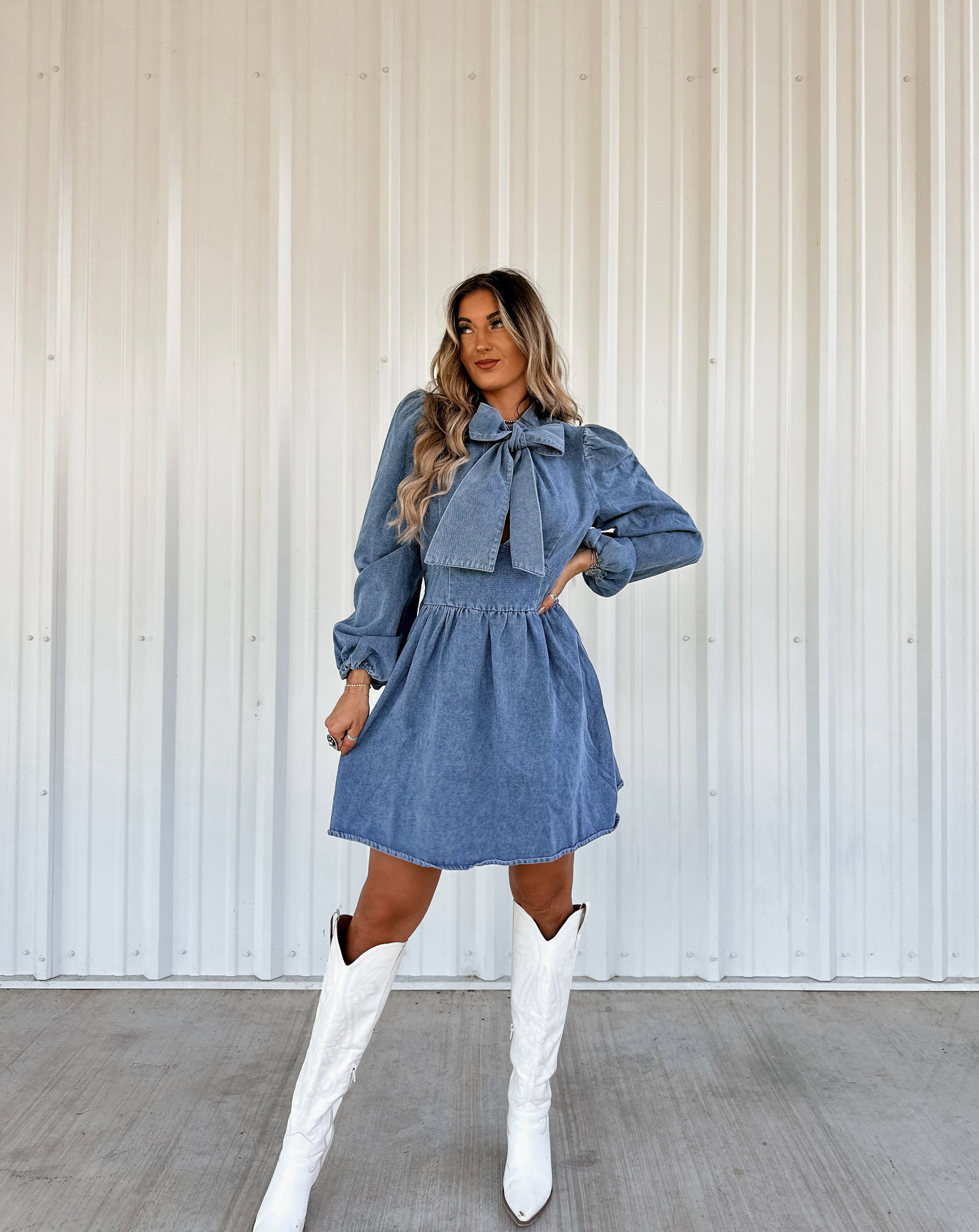 Sunday Love Denim Dress