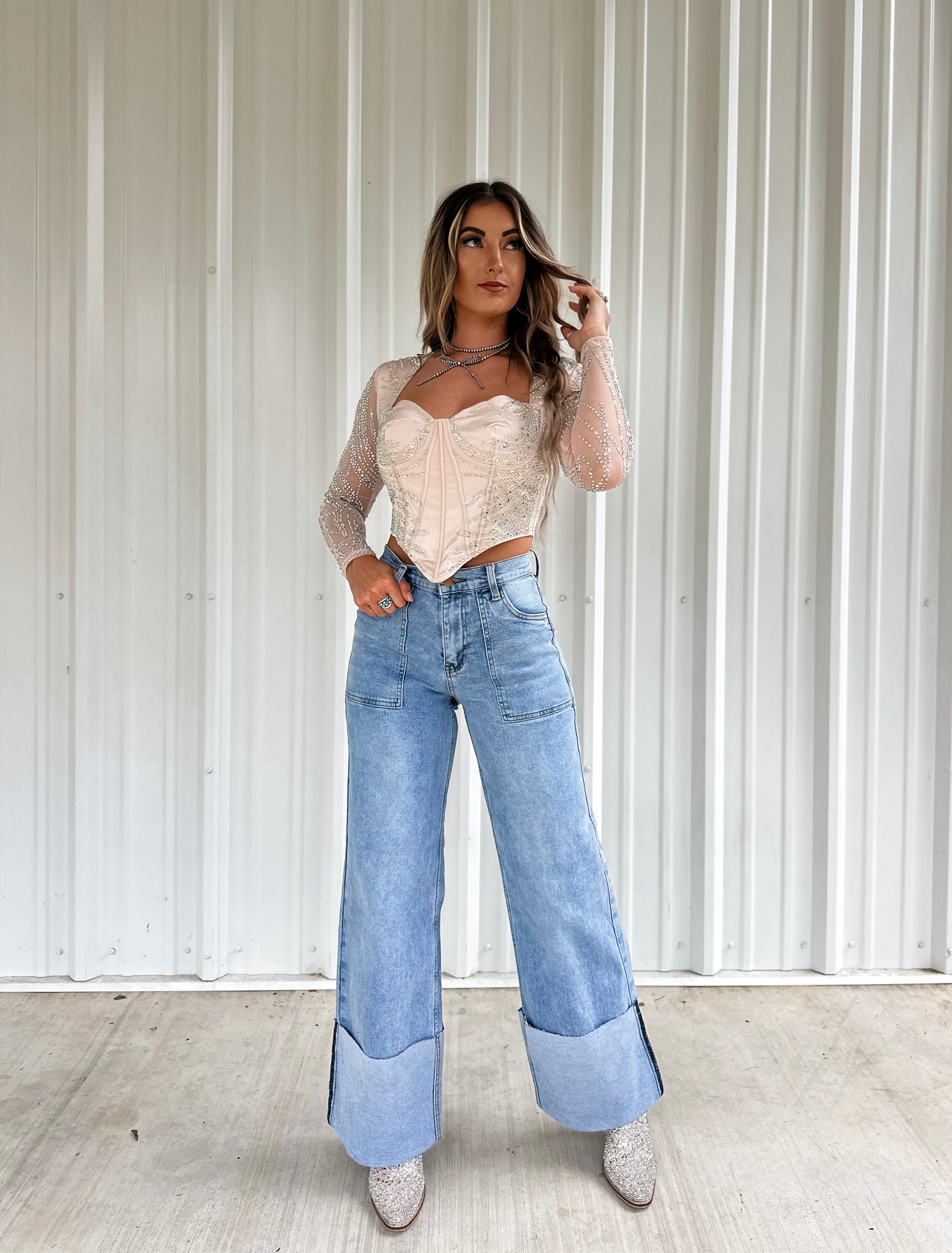 Denim Daze Wide Leg Jeans