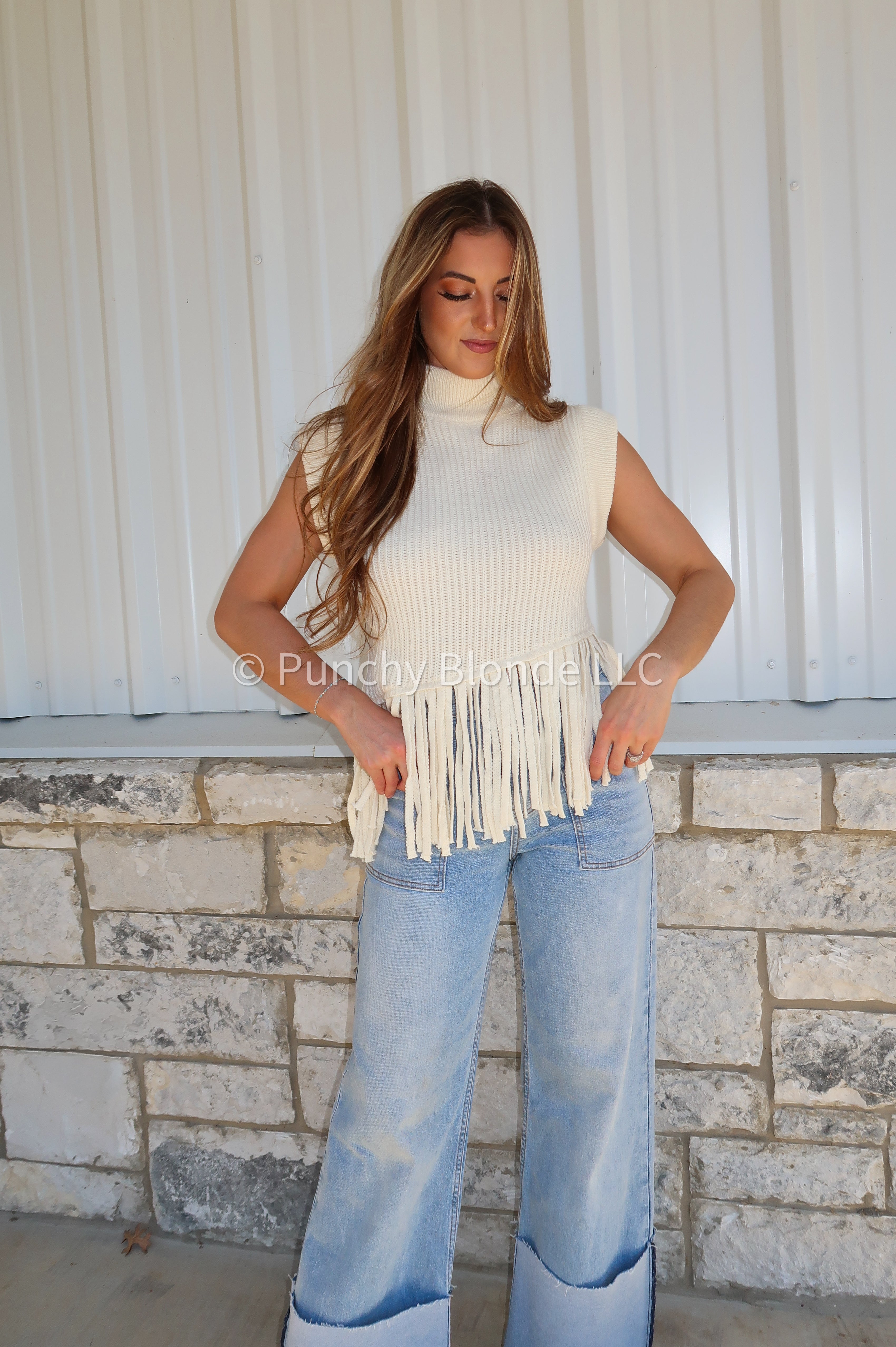 Fringe Affair Sweater Top