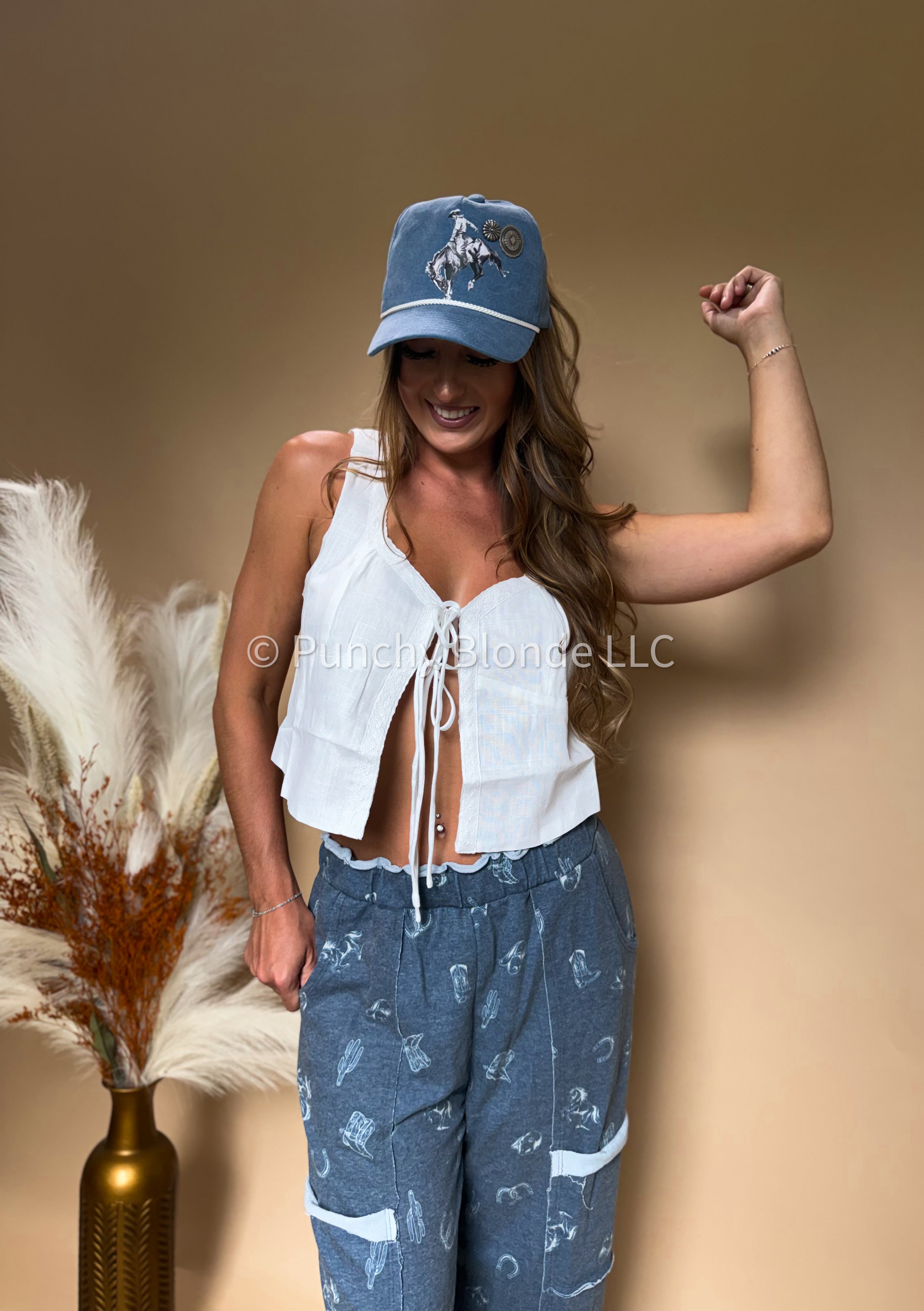 Bronc Concho Trucker Hat