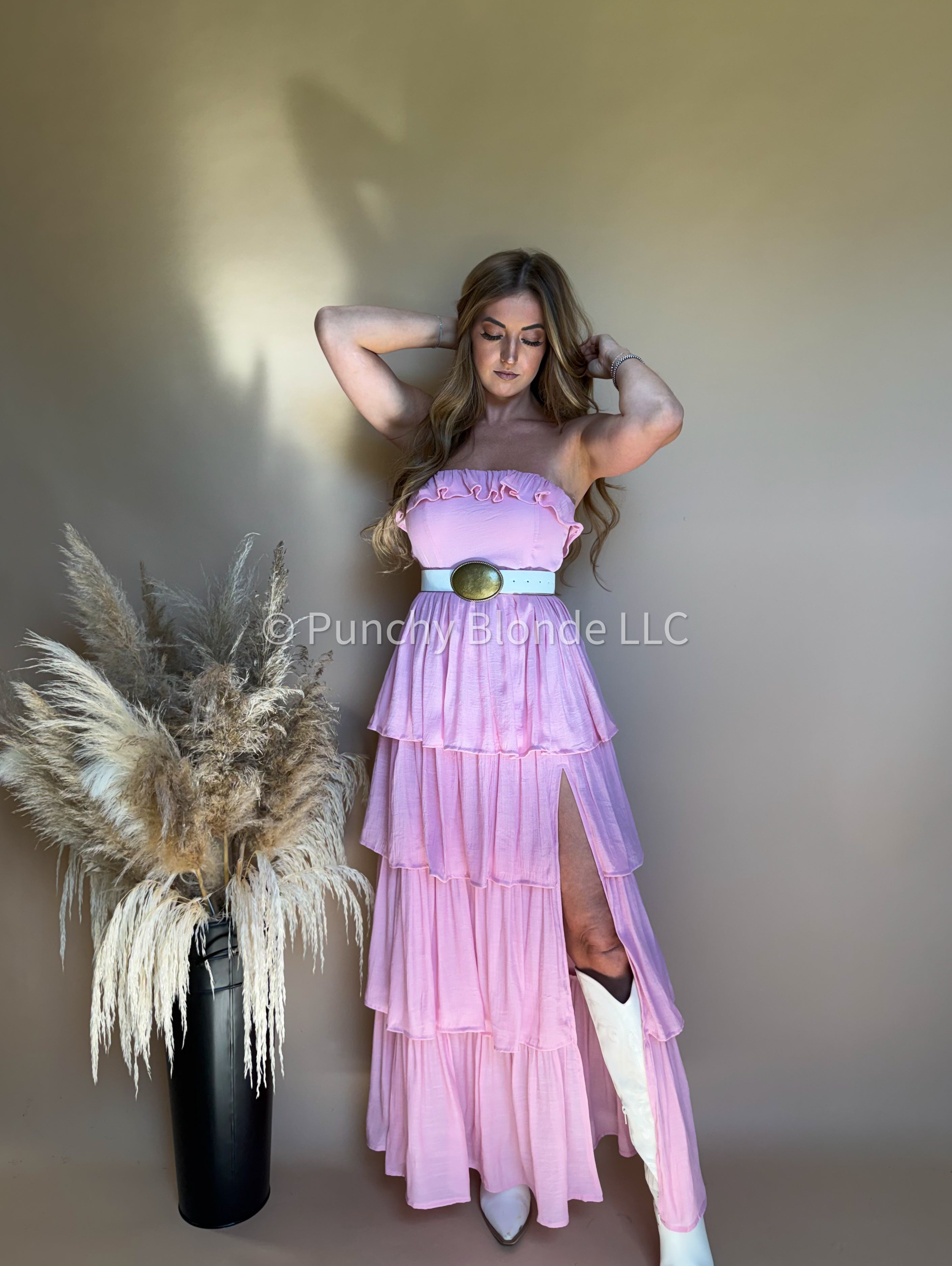 Punchy Peony Maxi Dress