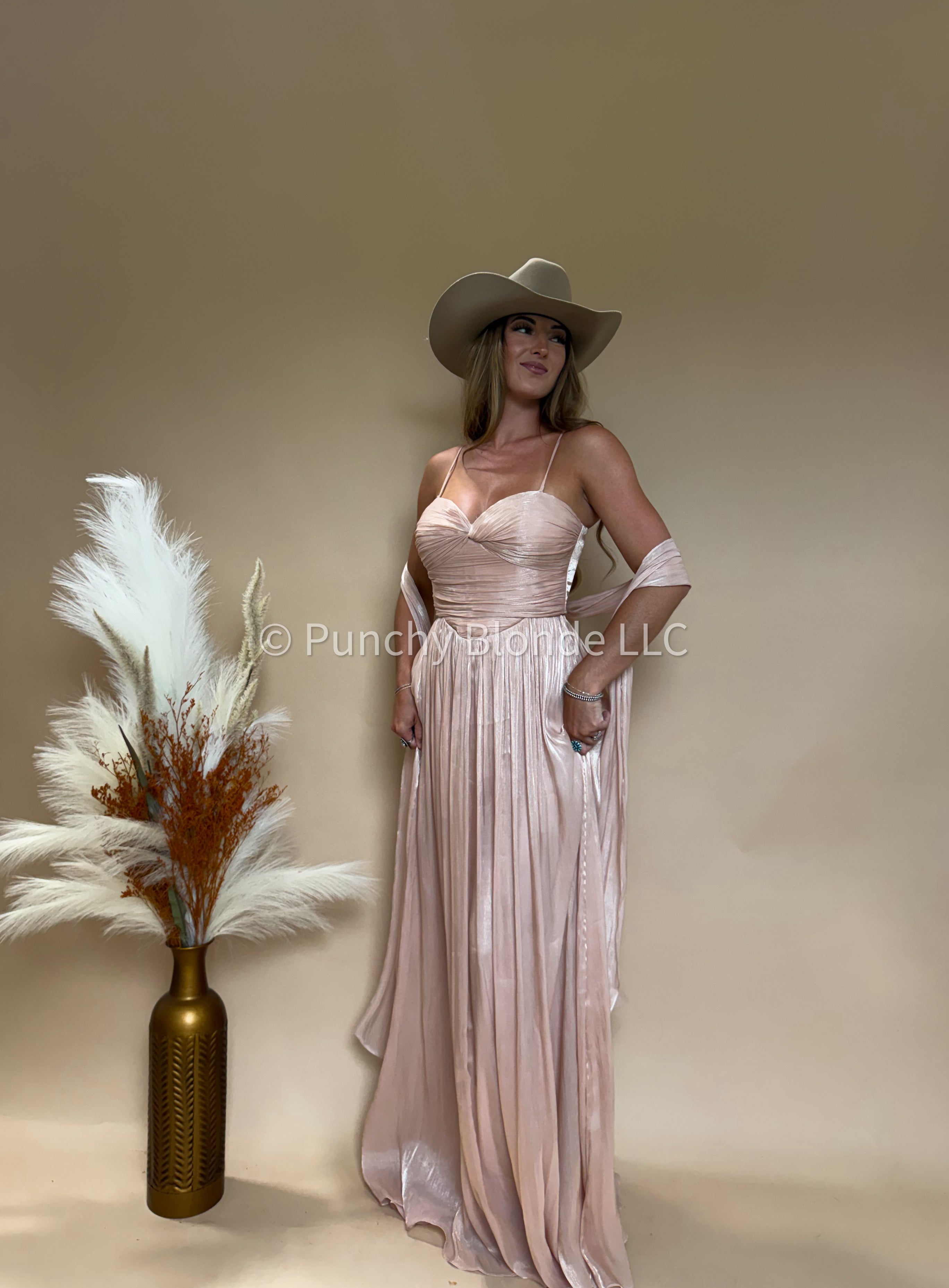 Bubbly Nights Maxi Dress