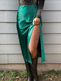 Cowgirl Christmas Midi Skirt
