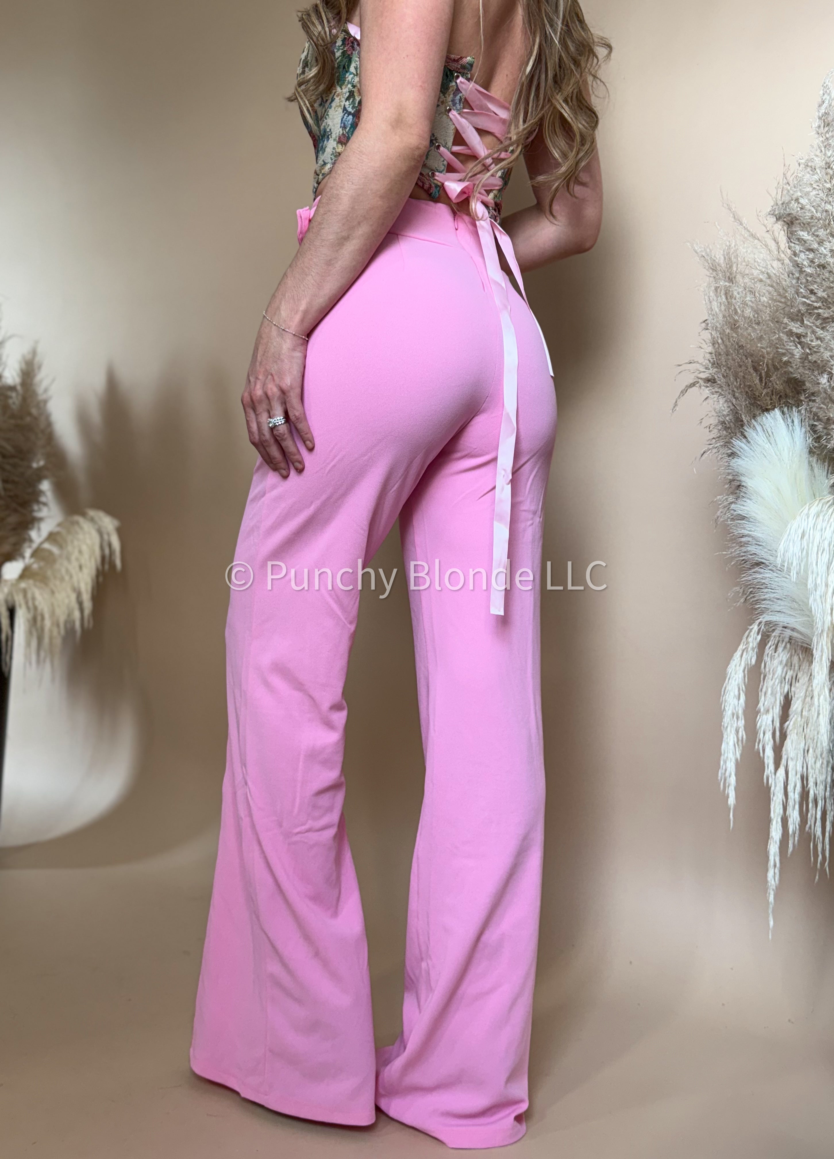 Punchy Pink Trousers