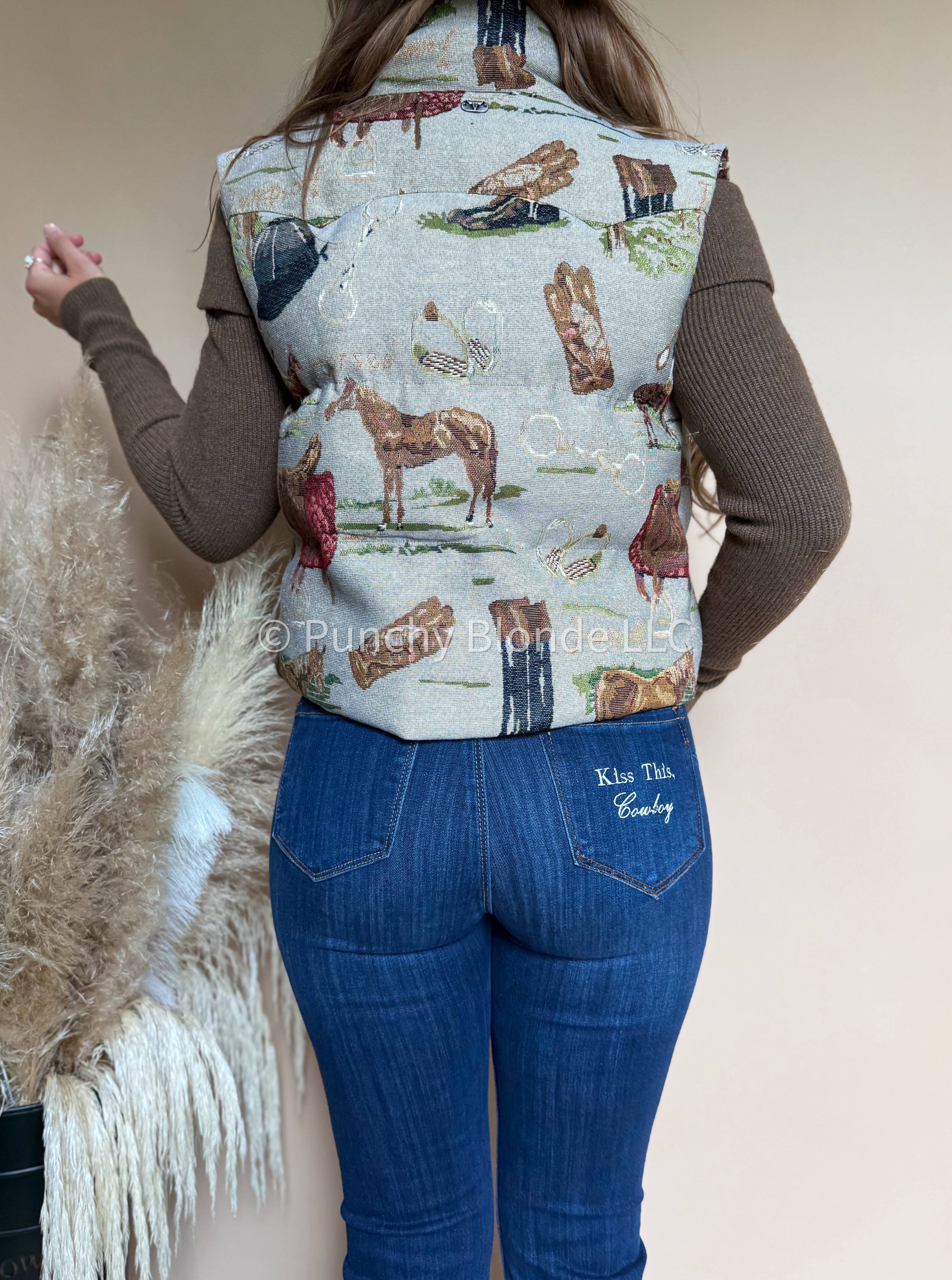 Prairie Bit Puffer Vest