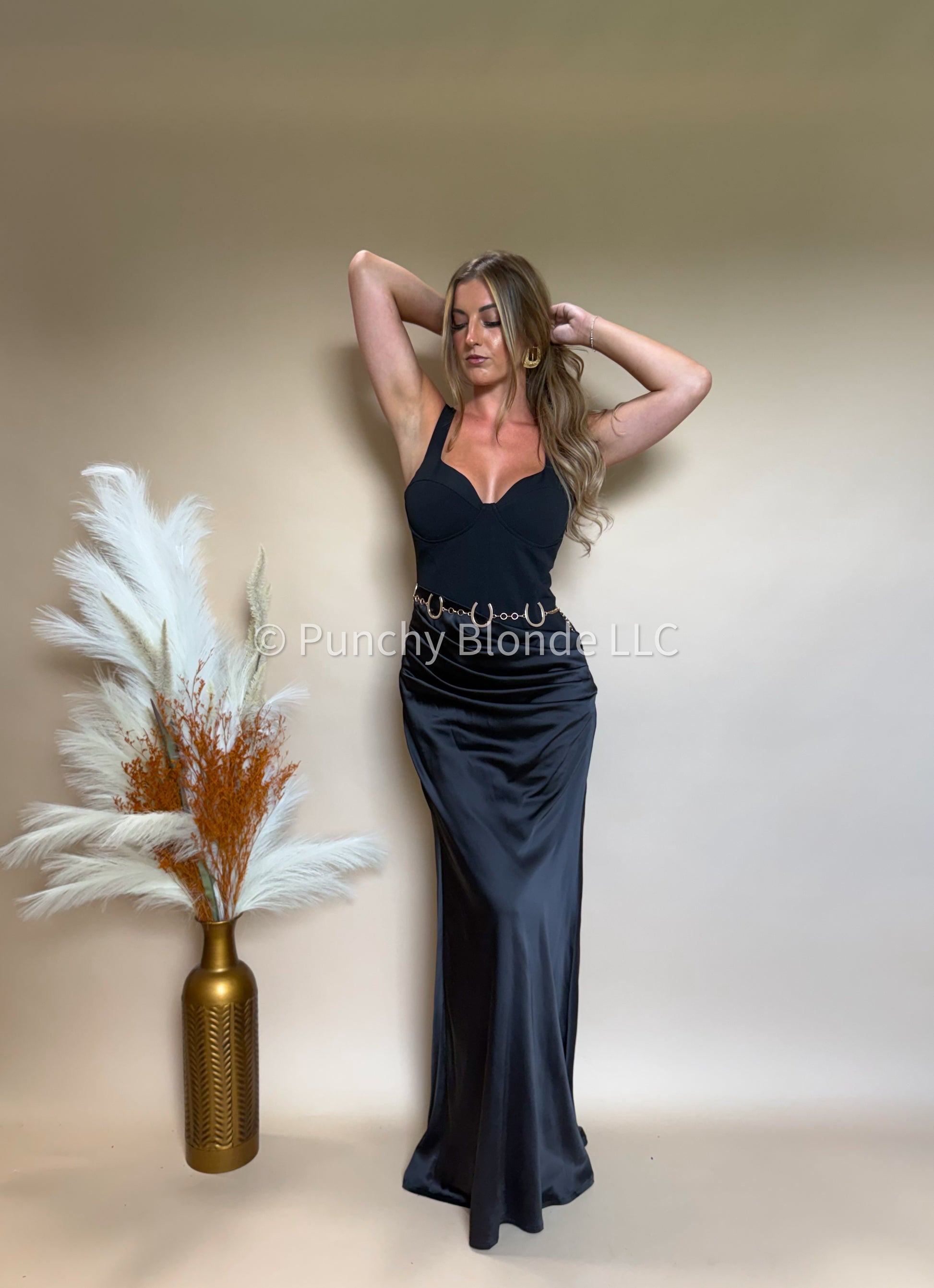 cocktail maxi dresses Glitter Sleeveless Splitfront Evening Party Maxi Dress Wedding Party Dress