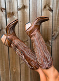Casanova Shades Of Grain Western Boots