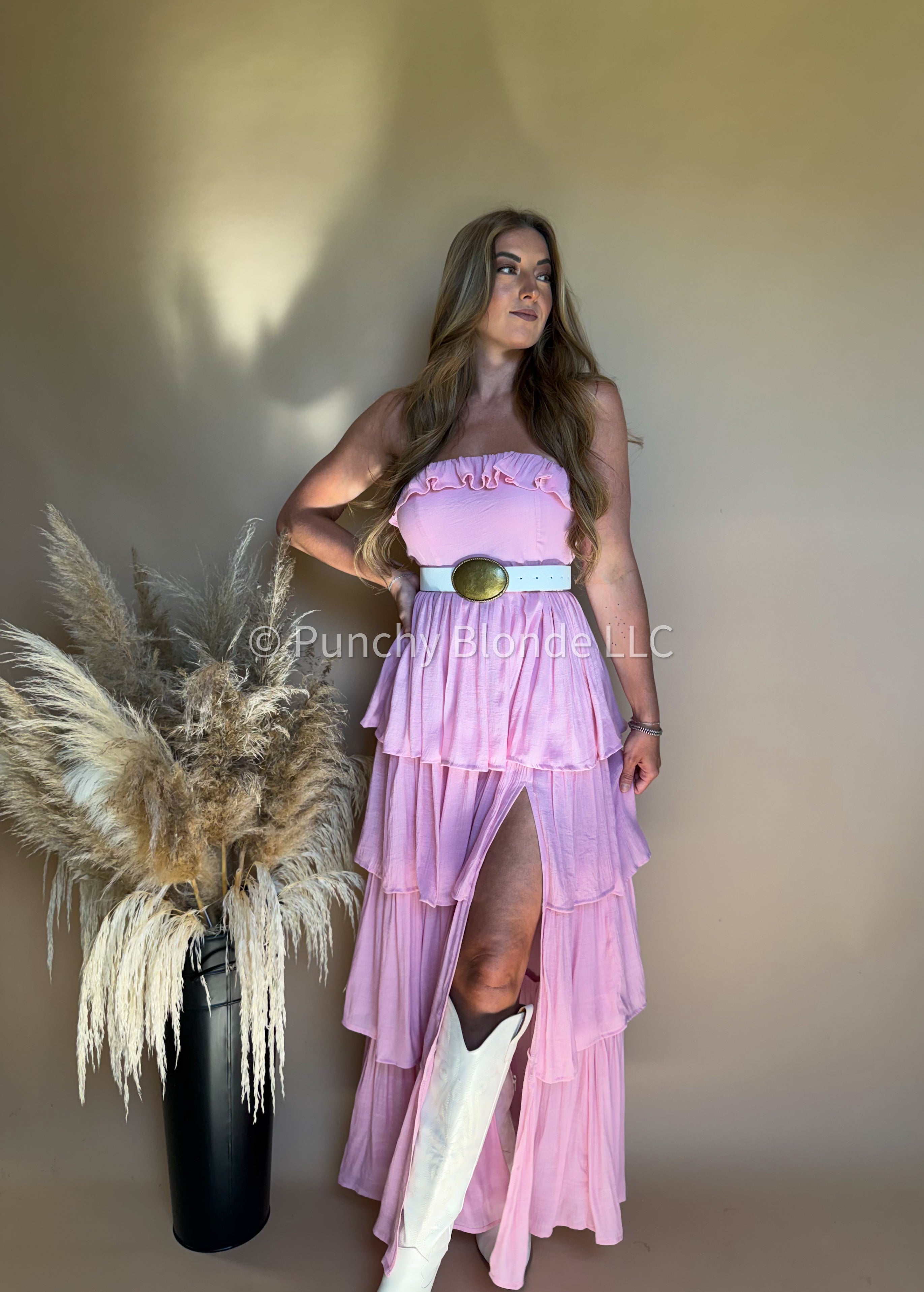 Punchy Peony Maxi Dress