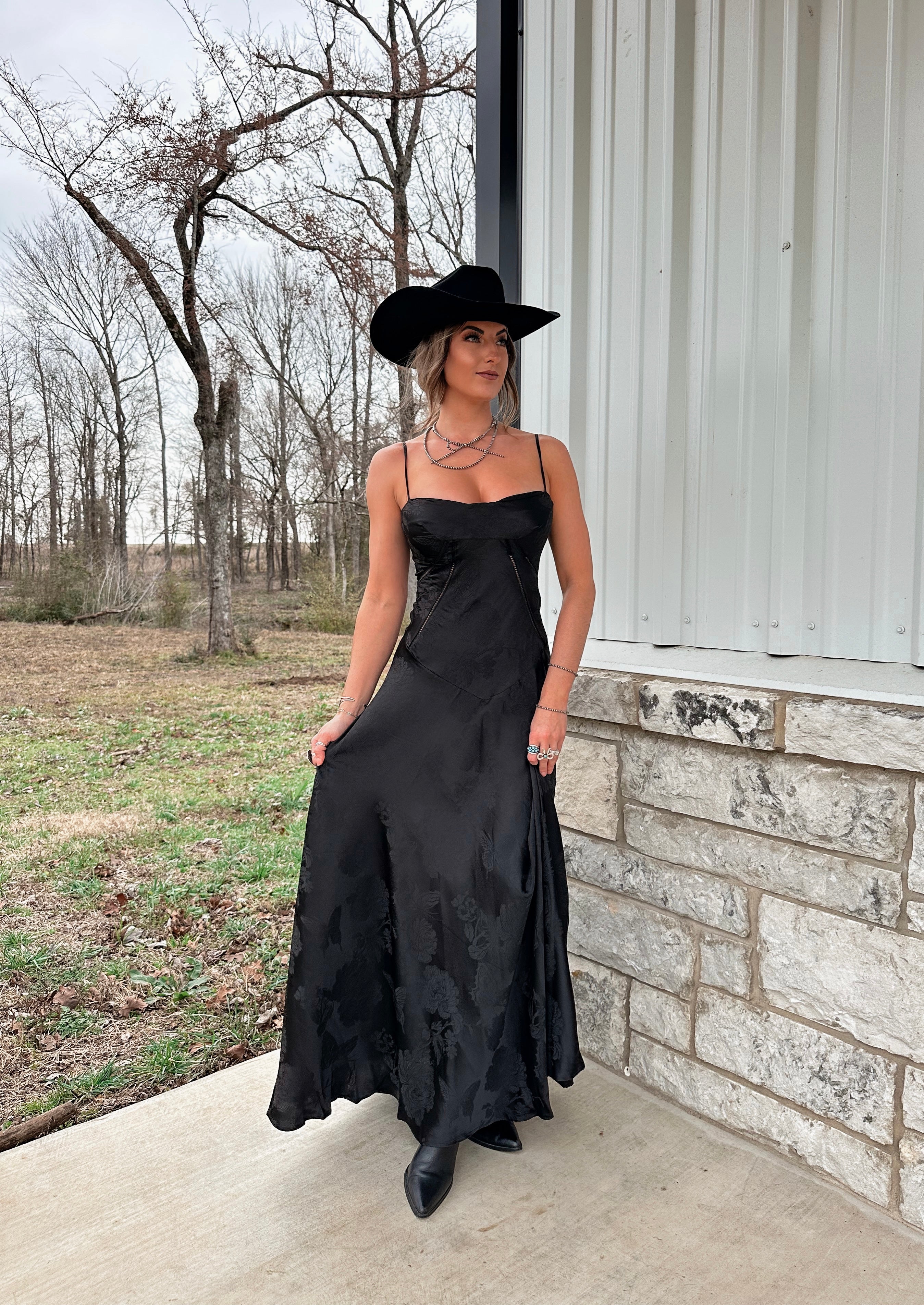 Cowboy Take Me Away Maxi Dress