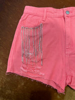 FINAL SALE Large Tequila Cowgirl Shorts