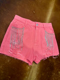 FINAL SALE Large Tequila Cowgirl Shorts