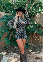 Branded Cowgirl Romper