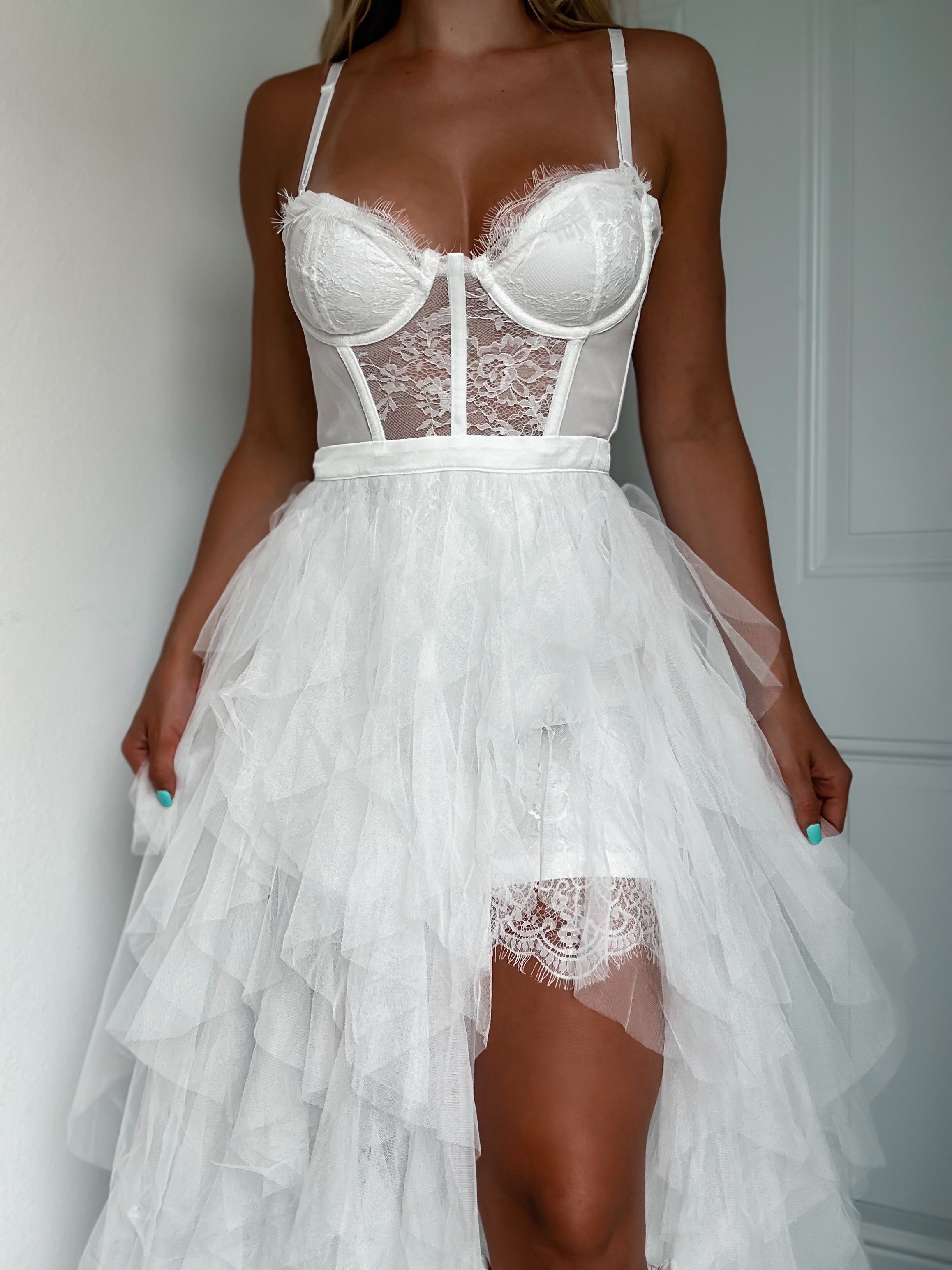 Runaway Bride Maxi Dress