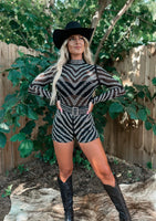 Branded Cowgirl Romper