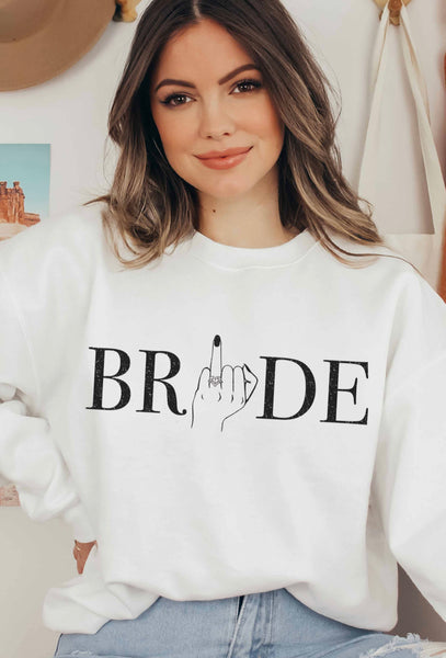 Bride Graphic Pullover