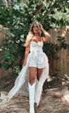 Fairytale Bride Romper Dress