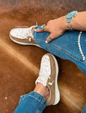 Women’s Hilo Walnut  Spotted Hair Shoes