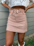 Sweet Pink Rhinestone Skirt