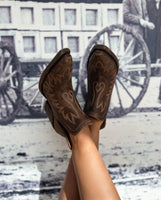 Naturally Distressed Brown Ariat Dixon Bootie