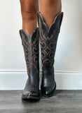 Beduino Black StretchFit Western Boot