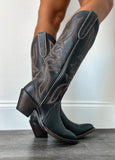 Beduino Black StretchFit Western Boot