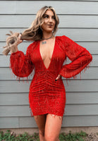 Cowboy Cupid Tassel Dress