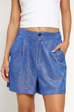 Bluebird Shimmer Shorts