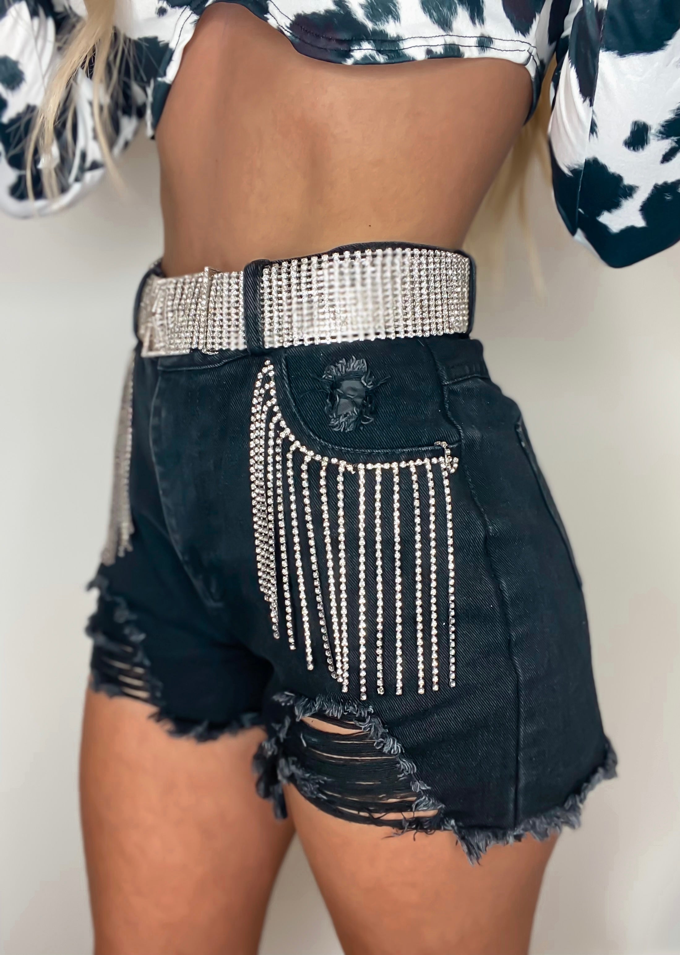 Final Sale Wild Reputation Denim Shorts