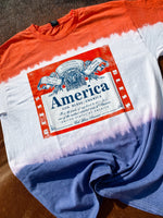 God Bless America Tie Dye Tee