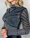 Tipsy Cowgirl Rhinestone Bodysuit